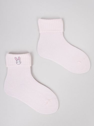 Skarpety dziewczęce bawełniane króliczek 3PAK 20-22 YOCLUB na Arena.pl