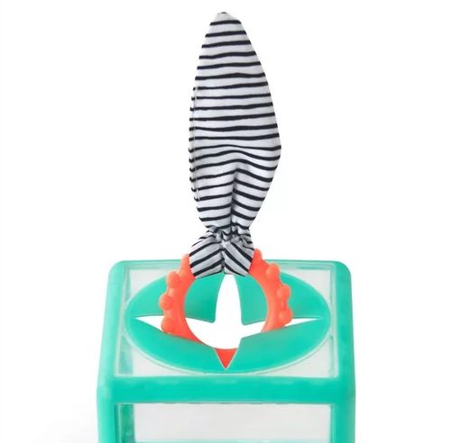 Manipulacyjna kostka sensoryczna Montessori - elastyczna kostka sorter z kr na Arena.pl