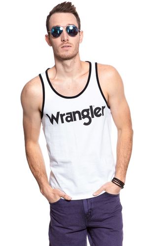 WRANGLER RINGER TANK WHITE W7B64FQ12 M na Arena.pl