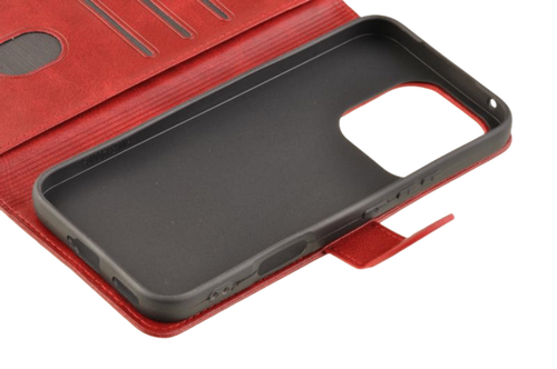 Etui portfel Wallet do Honor 400 Lite czerwony na Arena.pl