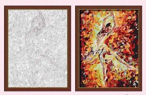 Obraz do MALOWANIA PO NUMERACH 40x50 Twoje-Hobby na Arena.pl