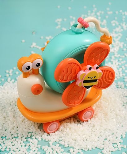 ŚLIMAK SENSORYCZNY JEŻDŻĄCY 4W1 SPINNER Z PRZYSSAWKĄ DLA DZIECI DO KĄPIELI na Arena.pl