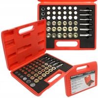 Zestaw do naprawy gwintów gwintu misy korków olejowych 114 el KD10512