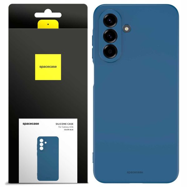 Spacecase Silicone Case 3.0 Galaxy A56 Dark Blue zdjęcie 1