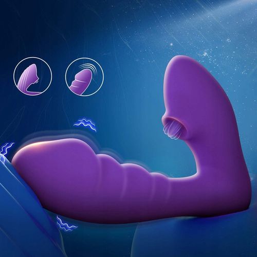 WIBRATOR POSUWISTY SSĄCY ŁECHTACZKĘ LUB ODBYT MASAŻER POWIETRZNY ORGAZM APP na Arena.pl