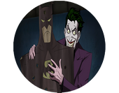 Opłatek na tort Batman