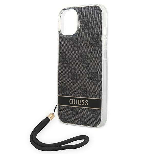 Etui Guess do iPhone 15 Plus, iPhone 14 Plus, Czarny zdjęcie 4