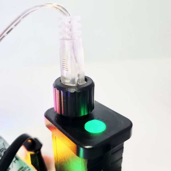 LAMPKI CHOINKOWE 200 LED SOPLE + Timer multi zdjęcie 2