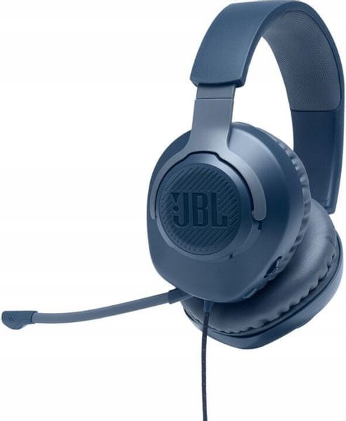 SŁUCHAWKI z mikrofonem JBL QUANTUM 100 NIEBIESKIE zdjęcie 7