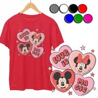 KOSZULKA DZIECIĘCA T-SHIRT Z NADRUKIEM - MYSZKA MINNIE MINI - XXS 98-104