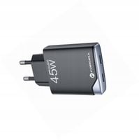 Szybka ładowarka GAN 45W 2 porty kostka do Samsung A32 4G