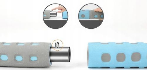 HULA HOP HULAHOP ODCHUDZAJĄCE METALOWE GĄBKOWE + SKAKANKA GRATIS na Arena.pl