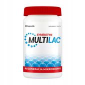 Multilac 50 kapsułek synbiotyk probiotyk + prebiotyk