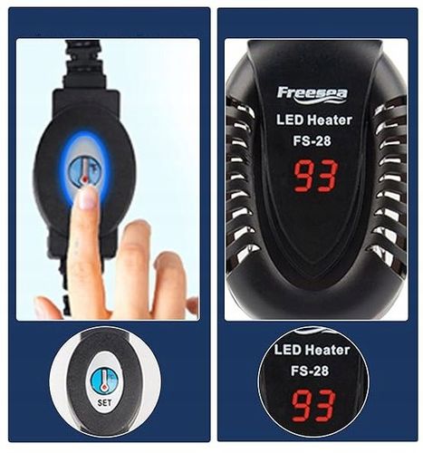 PRZEPŁYWOWA GRZAŁKA DO AKWARIUM 50W Z TERMONSTATEM WYŚWIETLACZ LED na Arena.pl