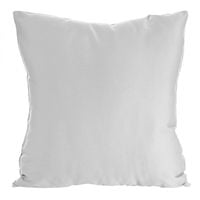 Poszewka Nova 40x40 jasnoszara satyna bawełna elegancka przytulna