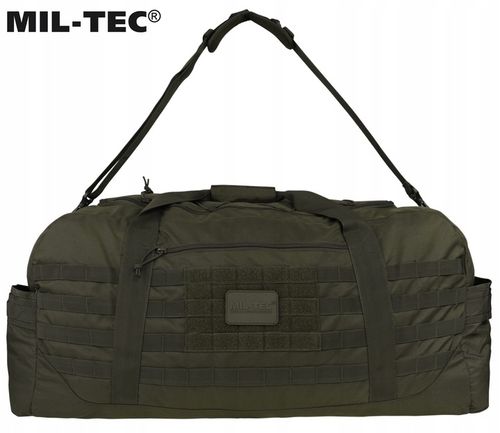 Torba wojskowa turystyczna Mil-Tec US Combat Parachute Cargo - Olive 105l na Arena.pl