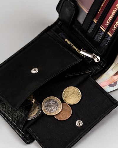 Portfel Peterson skóra naturalna elegancki skórzany z ochroną kart RFID na Arena.pl