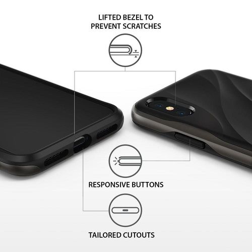 Etui Ringke Wave iPhone XS/X Metallic Chrome na Arena.pl