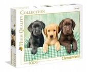 CLEMENTONI puzzle 1000 Trzy labradory 39279