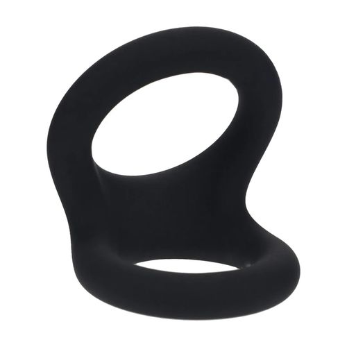 double o silicone cockring - m - black na Arena.pl