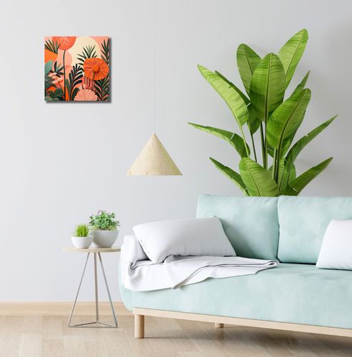 Obraz 30x30cm Koralowy Ogród na Arena.pl