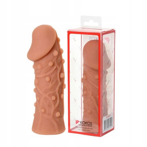 Nakładka na penisa nasadka przedłużająca. zdjęcie 1