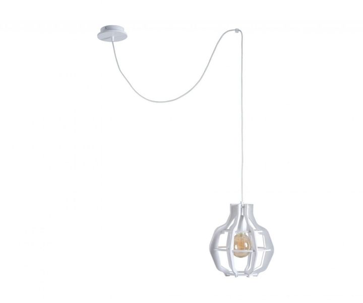 Lampa wisząca 1xE27 BENTO SMALL WHITE LONG 651 zdjęcie 1