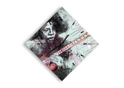 Zegar Ścienny - Gitara Muzyka  - 40X40 Cm - C3Ad40X40-2559 na Arena.pl