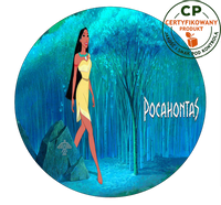 Opłatek na tort Pocahontas