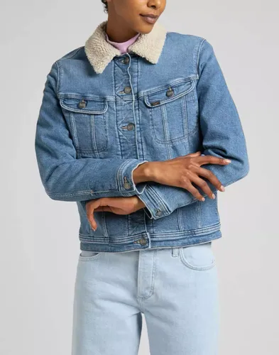 LEE SHERPA RIDER DAMSKA KURTKA JEANSOWA PARTLY CLOUDY L54VFAPA XS na Arena.pl