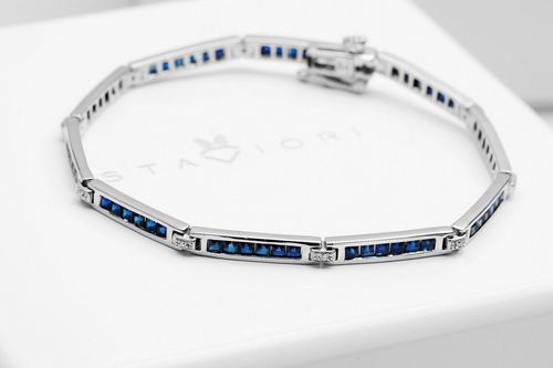 Złota bransoleta BBD4585 - Diament na Arena.pl