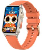smartwatch damski rubicon rncf06 tytan/orange smarub221