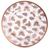 Podtalerz biały miedziany 33 cm