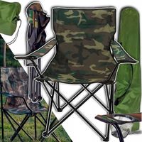 KRZESŁO WĘDKARSKIE SKŁADANE 120kg Z OPARCIEM TURYSTYCZNE KOMPAKTOWE NA RYBY
