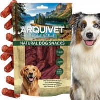 arquivet snacks przysmaki przekąski smaczki kiełbaski dla psa kaczka 100g