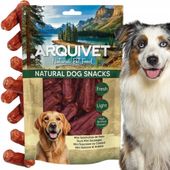 arquivet snacks przysmaki przekąski smaczki kiełbaski dla psa kaczka 100g