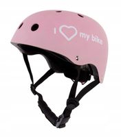 Kask rowerowy dla dzieci 2 3 4 lat różowy