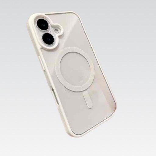 Etui Do iPhone 16 +Szkło 9H WZMACNIANE 360° do MAGSAFE CLEAR CASE zdjęcie 8