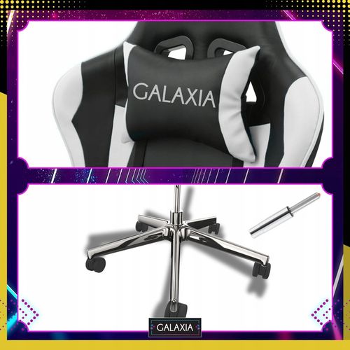 FOTEL GAMINGOWY BIUROWY Obrotowy Kubełkowy Krzesło Gamingowe Z Podnóżkiem na Arena.pl