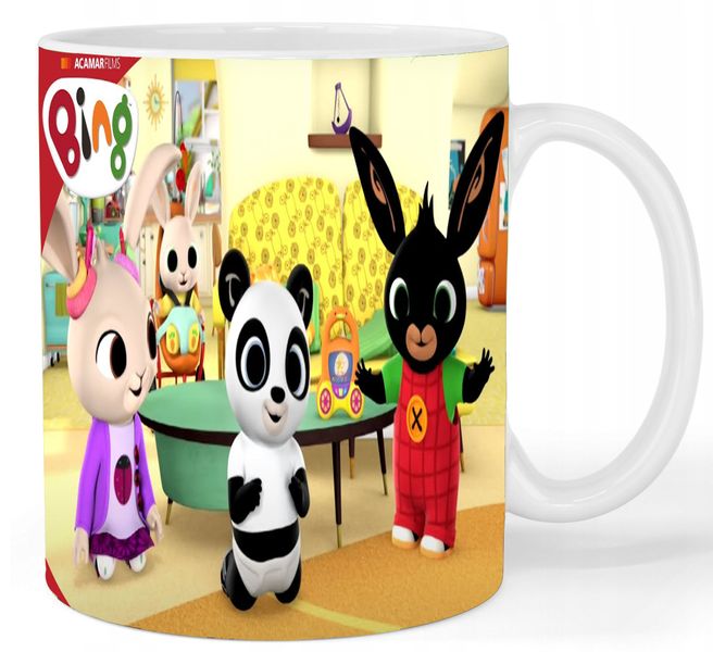 Kubek ceramiczny Królik Bing zdjęcie 1