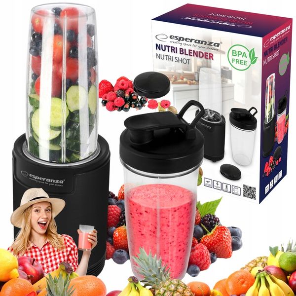 Blender kielichowy Esperanza Nutri Shot 6W1 700W zdjęcie 1