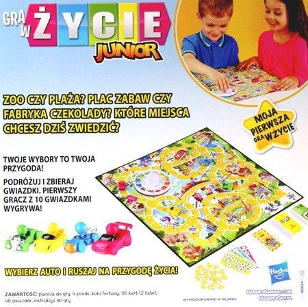 Hasbro Gra w życie Junior na Arena.pl