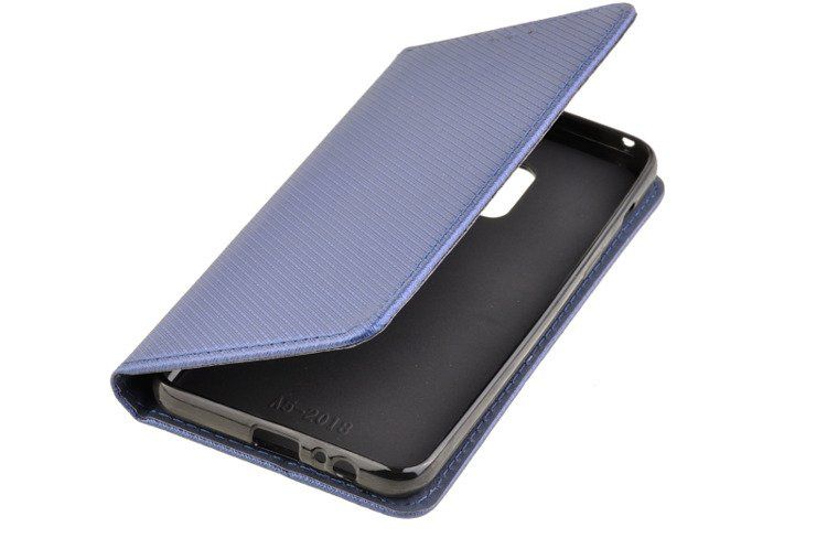 Etui Smart W2 do SAMSUNG GALAXY A8 2018 A530 niebieski zdjęcie 2