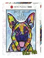 Puzzle Heye. 1000 elementów. Jolly Pets. Pies, Dean Russo