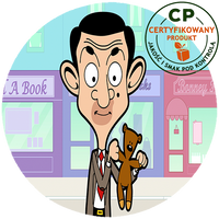 Opłatek na tort Jaś Fasola