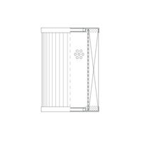WIX Filters R69E10GV - Filtr hydrauliczny P571367 SH84193V ST1940 HY14285