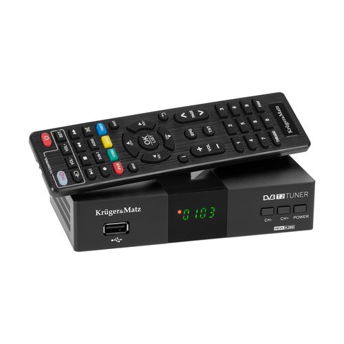 Tuner DVB-T2  H.265 HEVC Kruger&Matz na Arena.pl