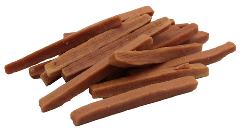 Smaczki przysmaki dla psa stripsy paski z królika 500g PAWFECT BITES na Arena.pl