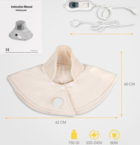 PODUSZKA ELEKTRYCZNA / KOŁNIERZ ROZGRZEWAJĄCY KARK RAMIONA SZYJA na Arena.pl