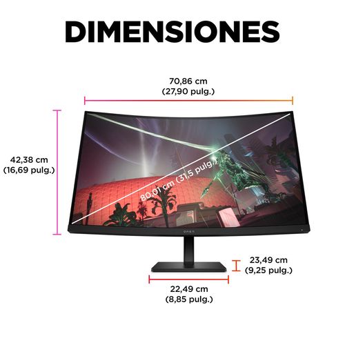 Monitor Gaming HP 780K6E9#ABB Quad HD 32" na Arena.pl